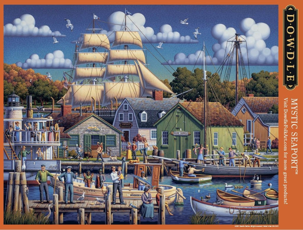 Mystic Seaport - 1000 Piece