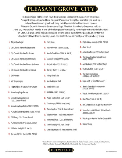 Pleasant Grove - Mini Puzzle - 250 Piece