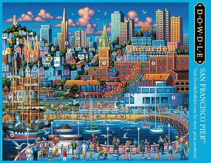 San Francisco Pier - Mini Puzzle - 250 Piece