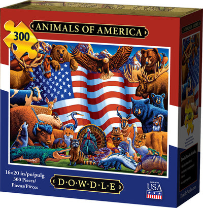 Animals of America | 300 Piece Dowdle Jigsaw Puzzle