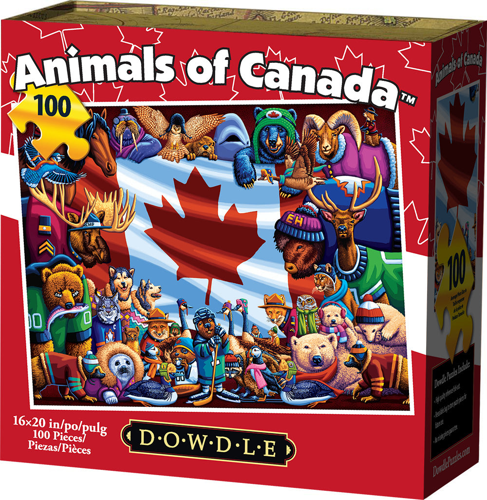 Animals of Canada | 100 Piece