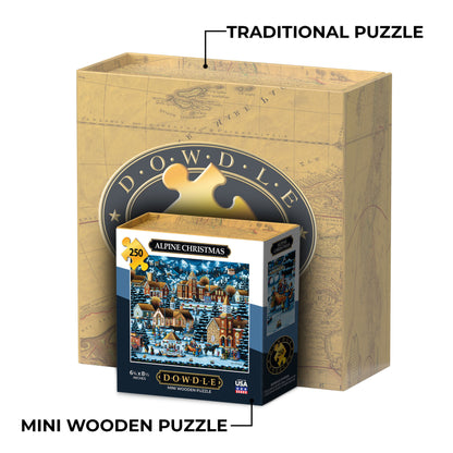 Alpine Christmas - Mini Puzzle - 250 Piece
