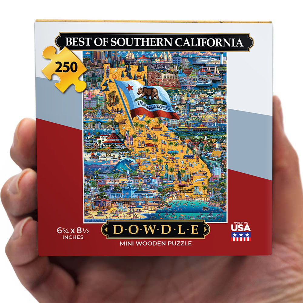 Best of Southern California - Mini Puzzle - 250 Piece
