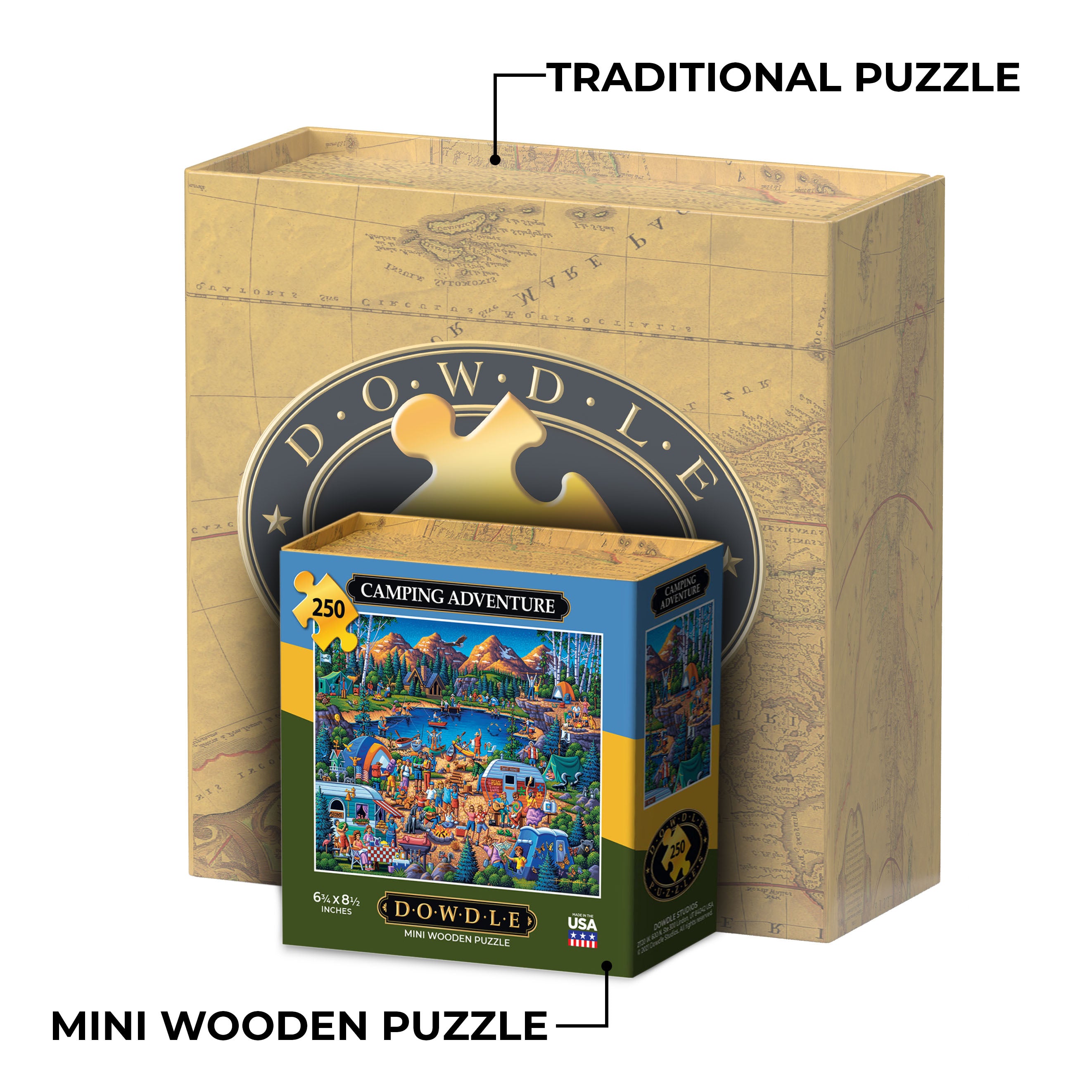 Camping Adventure - Mini Puzzle - 250 Piece