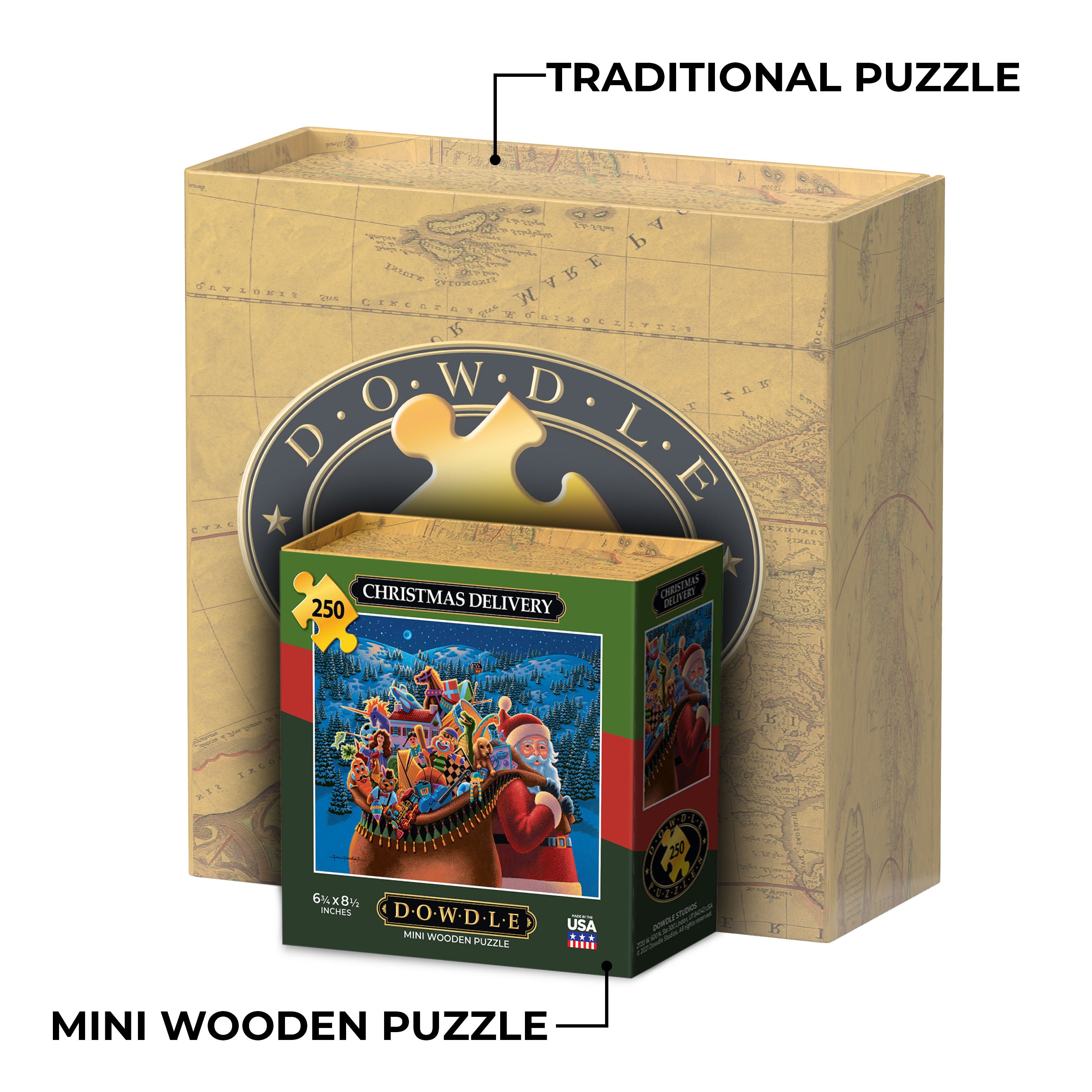 Christmas Delivery - Mini Puzzle - 250 Piece