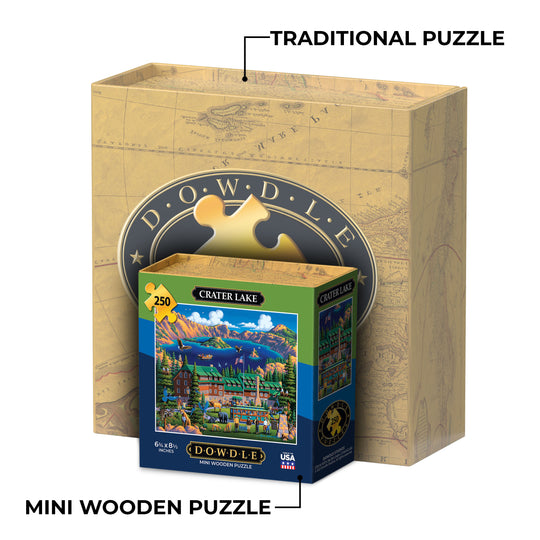 Crater Lake National Park - Mini Puzzle - 250 Piece