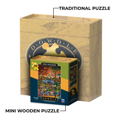Dog Walkers - Mini Puzzle - 250 Piece