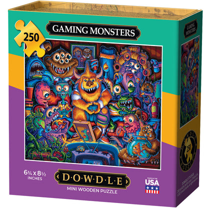 Gaming Monsters - Mini Puzzle - 250 Piece