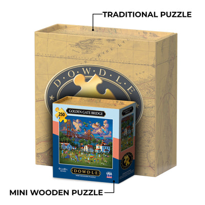 Golden Gate Bridge - Mini Puzzle - 250 Piece