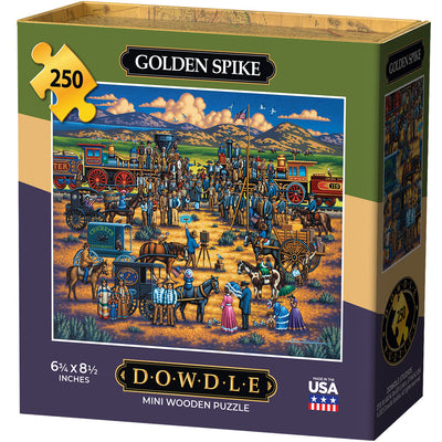 Golden Spike - Mini Puzzle - 250 Piece