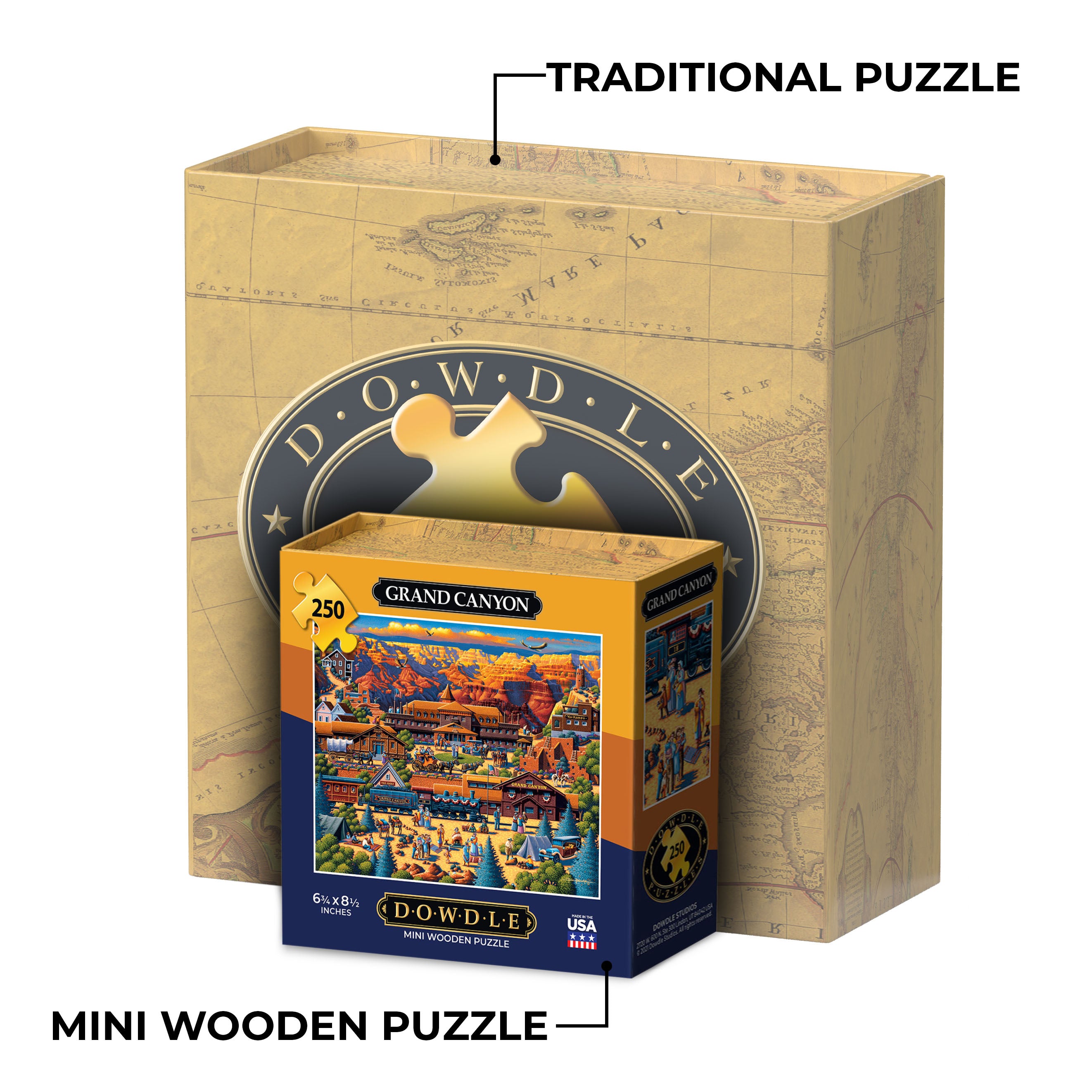 Grand Canyon - Mini Puzzle - 250 Piece