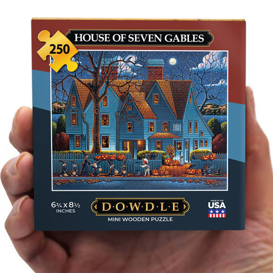 House of Seven Gables - Mini Puzzle - 250 Piece