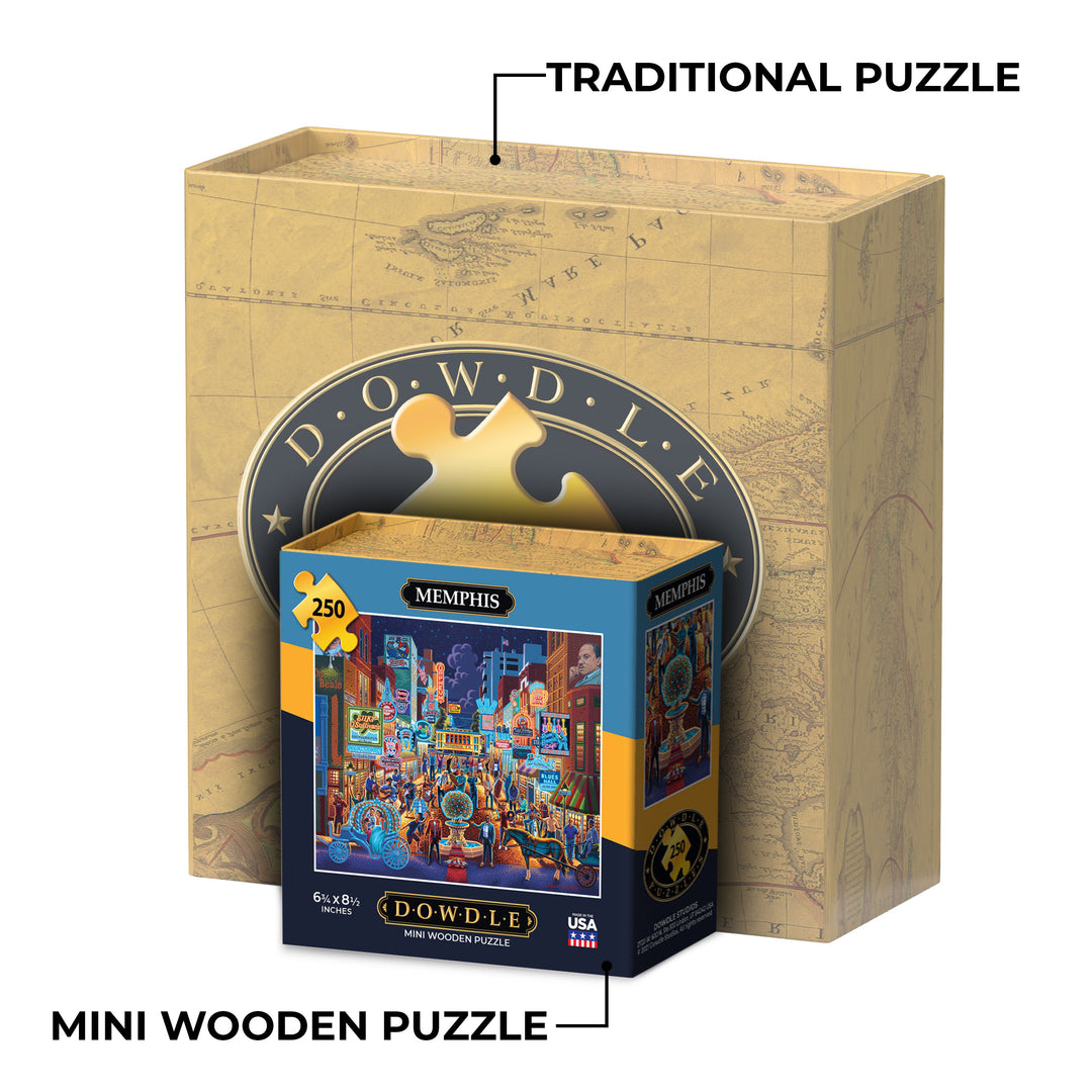 Memphis - Mini Puzzle - 250 Piece