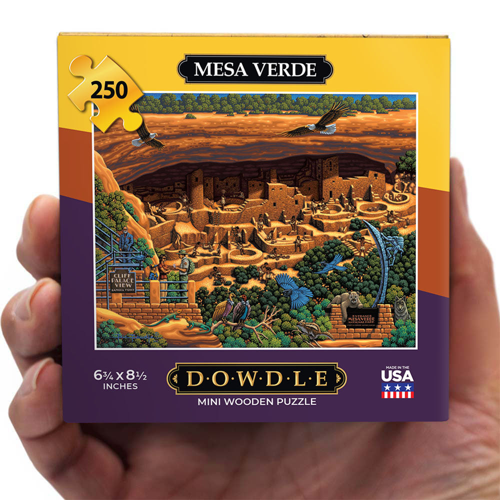 Mesa Verde National Park - Mini Puzzle - 250 Piece