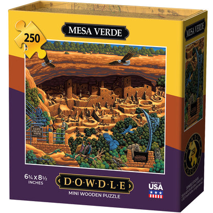Mesa Verde National Park - Mini Puzzle - 250 Piece