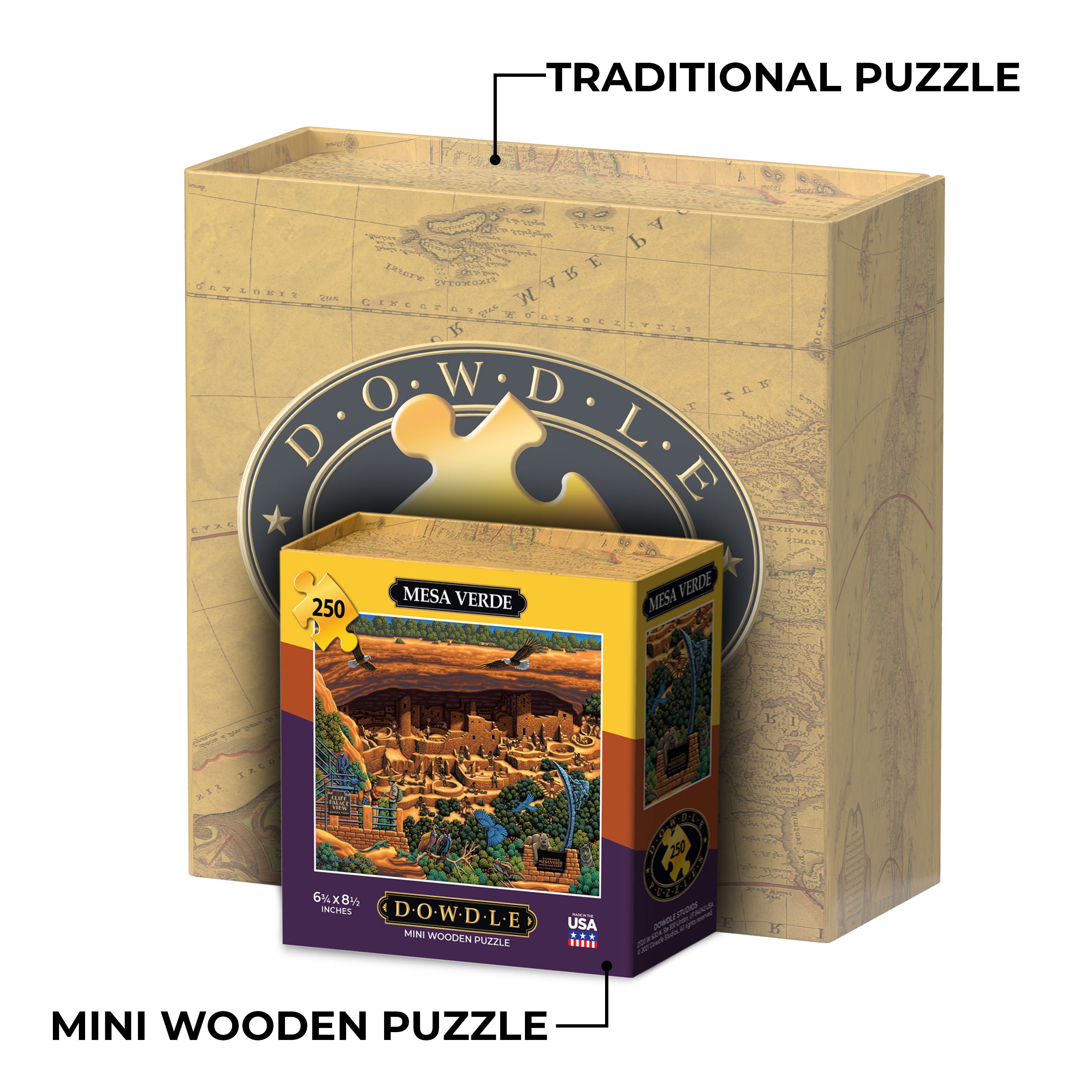 Mesa Verde National Park - Mini Puzzle - 250 Piece