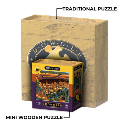 Mesa Verde National Park - Mini Puzzle - 250 Piece