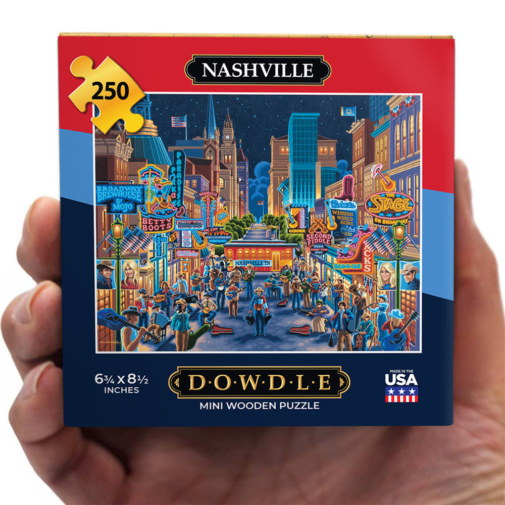 Nashville - Mini Puzzle - 250 Piece