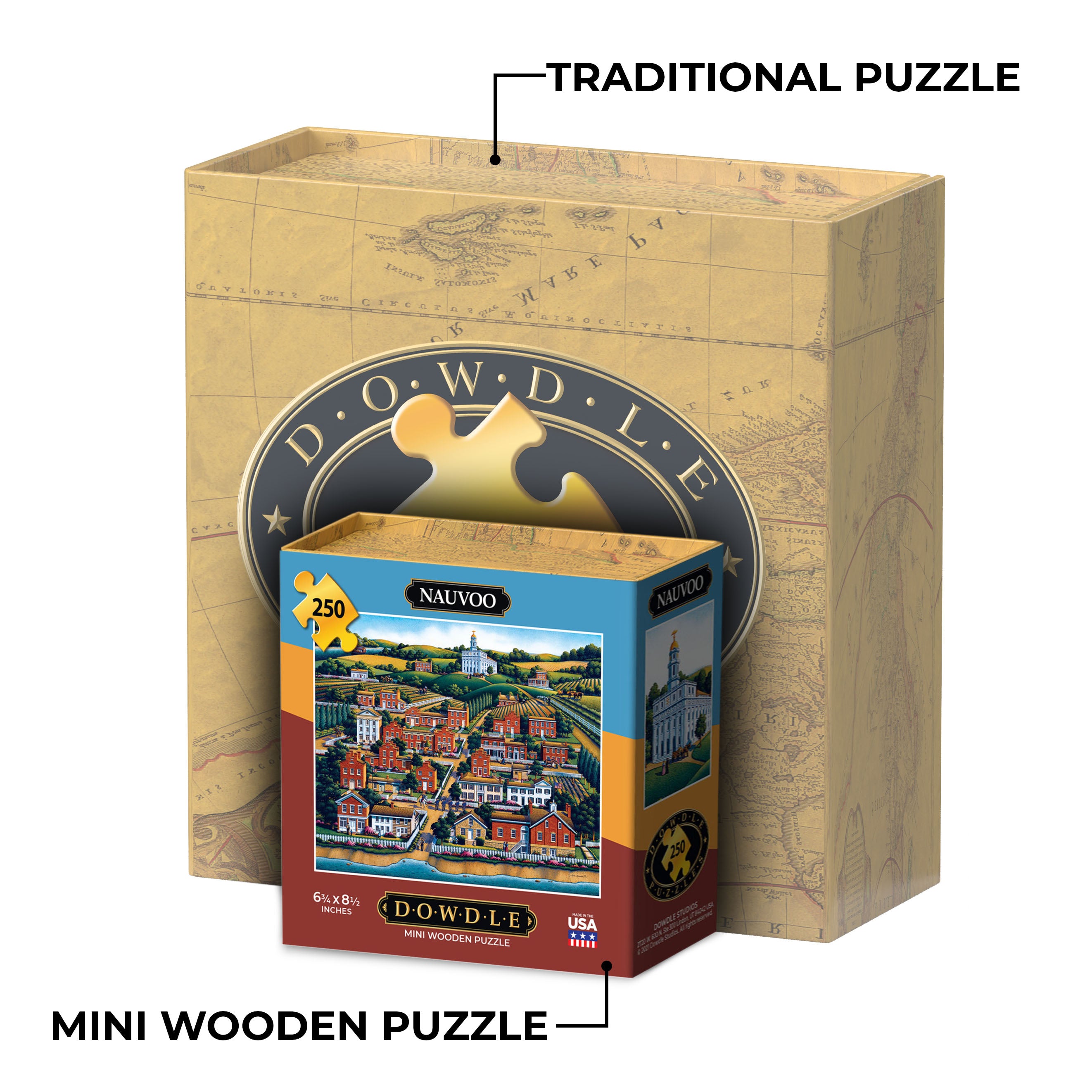 Nauvoo - Mini Puzzle - 250 Piece