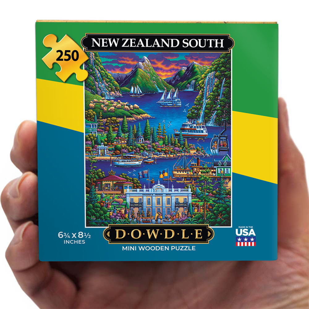 New Zealand South - Mini Puzzle - 250 Piece