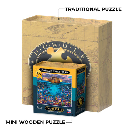 Noah's Ark Under the Sea - Mini Puzzle - 250 Piece