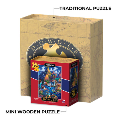 Norway - Mini Puzzle - 250 Piece