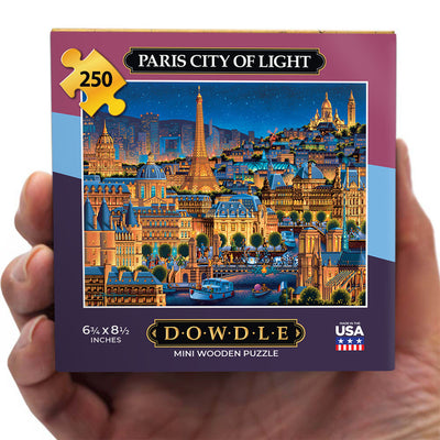 Paris City of Light - Mini Puzzle - 250 Piece
