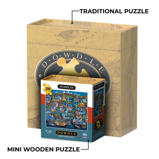 Plymouth - Mini Puzzle - 250 Piece