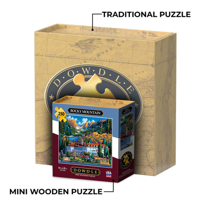 Rocky Mountain National Park - Mini Puzzle - 250 Piece