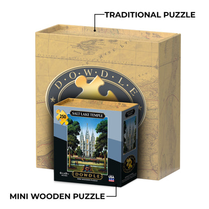Salt Lake Temple - Mini Puzzle - 250 Piece