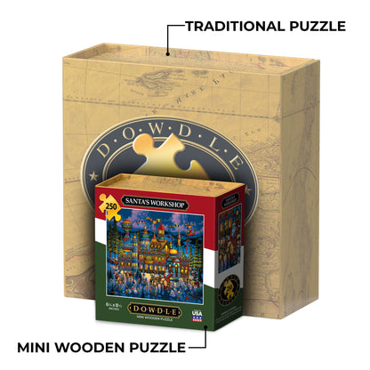 Santa's Workshop - Mini Puzzle - 250 Piece