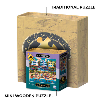 South Beach - Mini Puzzle - 250 Piece