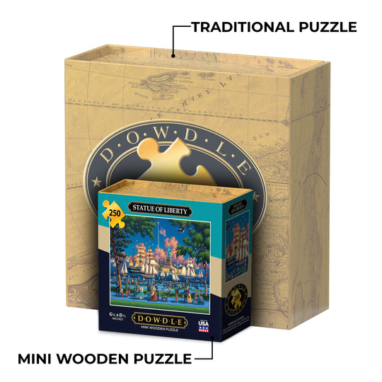 Statue of Liberty - Mini Puzzle - 250 Piece