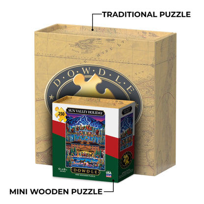 Sun Valley Holiday - Mini Puzzle - 250 Piece