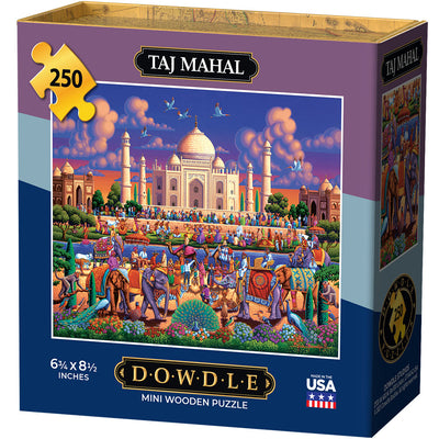 Taj Mahal - Mini Puzzle - 250 Piece
