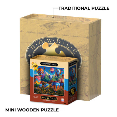 Up, Up and Away - Mini Puzzle - 250 Piece