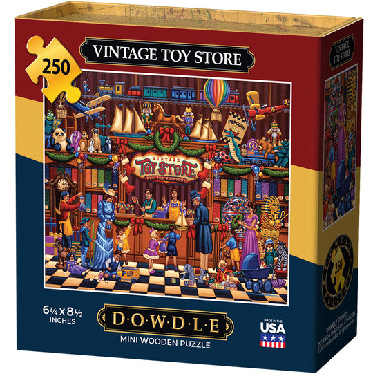 Vintage Toy Store - Mini Puzzle - 250 Piece