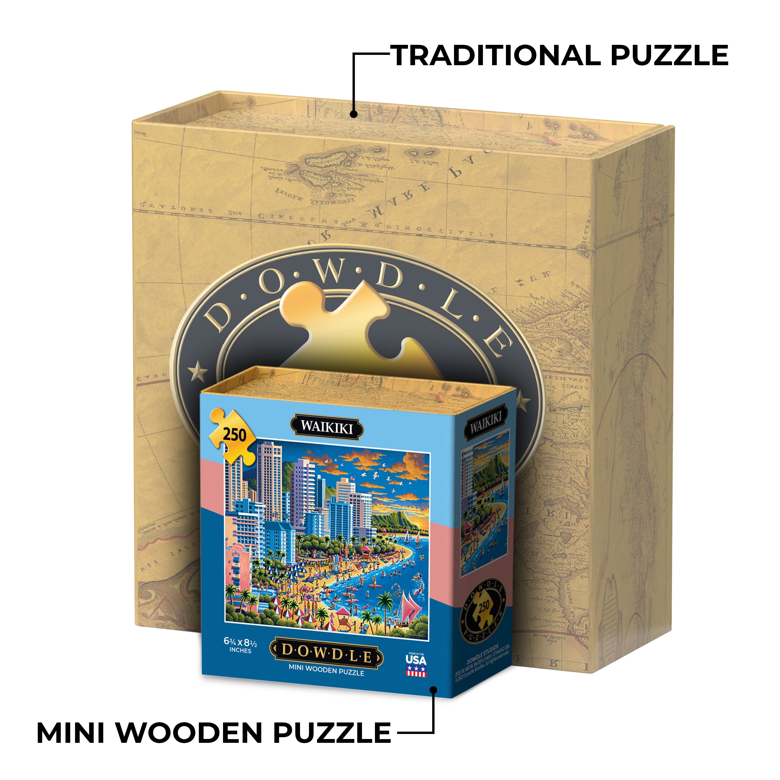 Waikiki - Mini Puzzle - 250 Piece