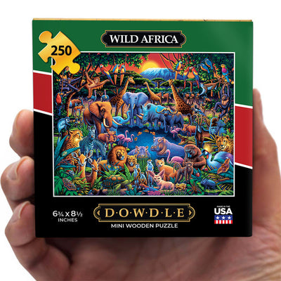 Wild Africa - Mini Puzzle - 250 Piece