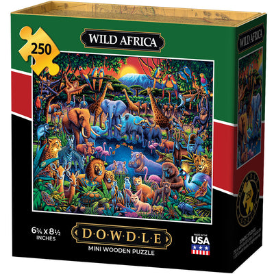 Wild Africa - Mini Puzzle - 250 Piece