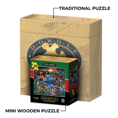 Wild Africa - Mini Puzzle - 250 Piece