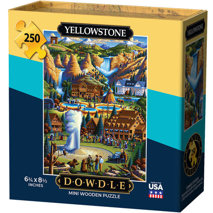 Yellowstone National Park - Mini Puzzle - 250 Piece