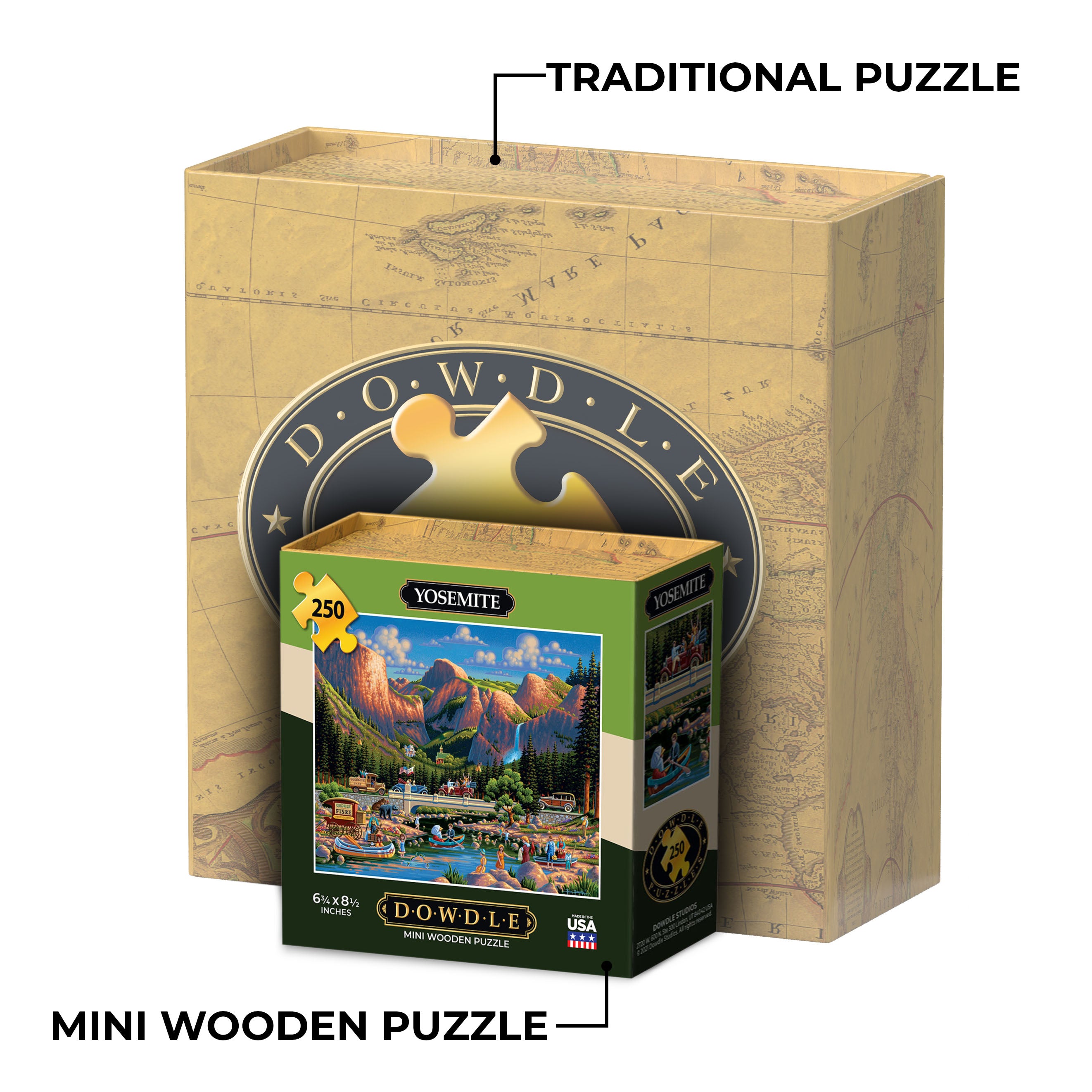 Yosemite National Park - Mini Puzzle - 250 Piece