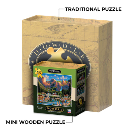 Yosemite National Park - Mini Puzzle - 250 Piece