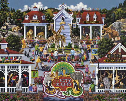 Day at the Zoo Canvas Gallery Wrap