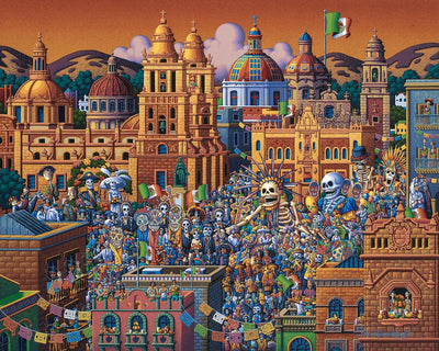 Day of the Dead - Wooden Puzzle