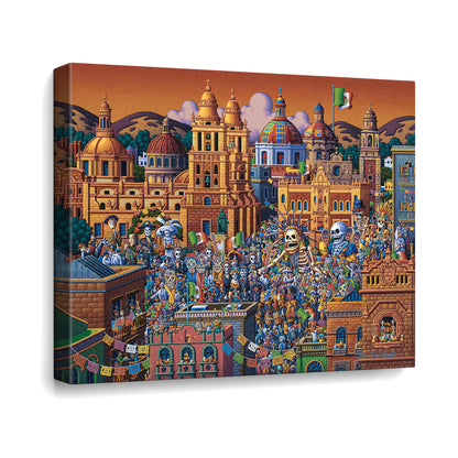 Day of the Dead Canvas Gallery Wrap