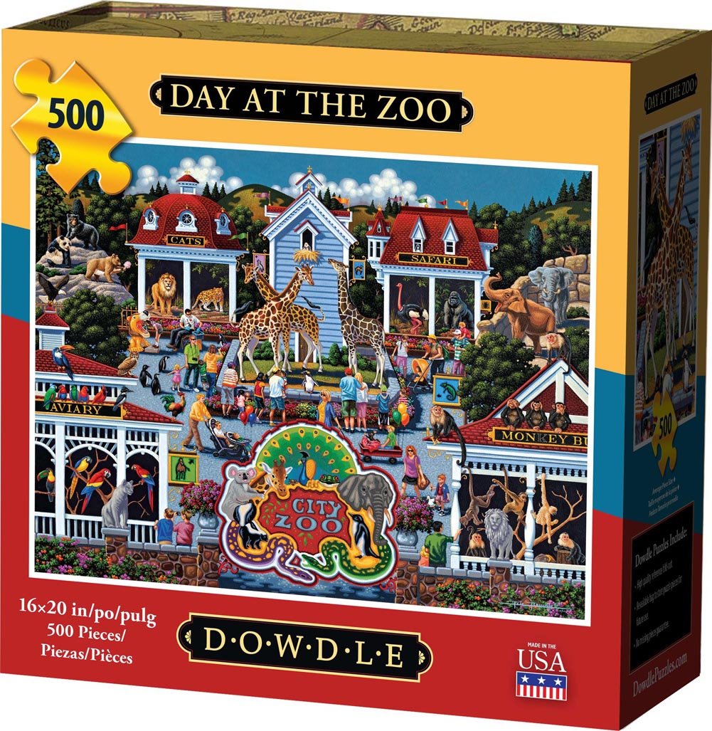 Day at the Zoo - 500 Piece