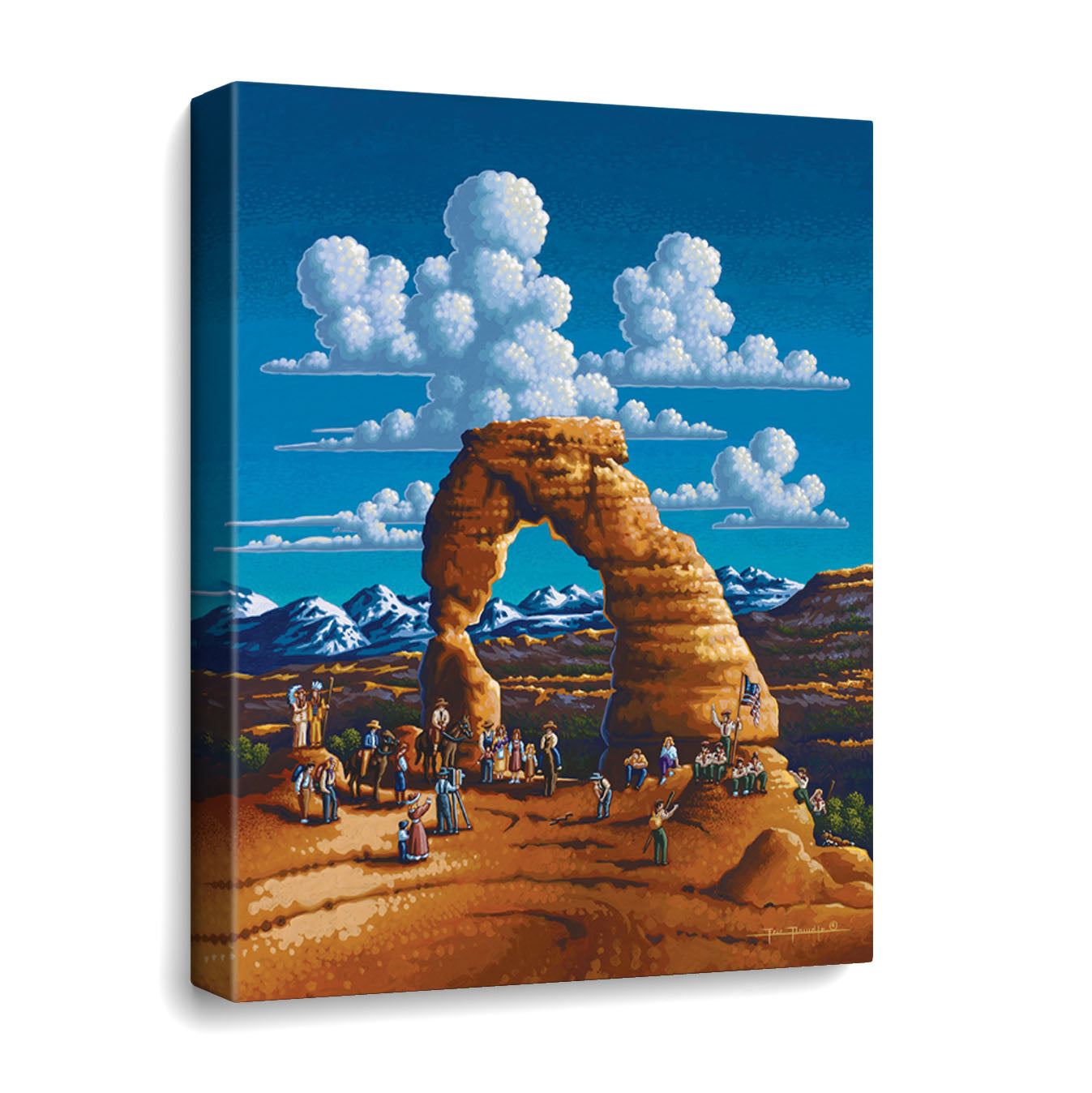 Delicate Arch Canvas Gallery Wrap