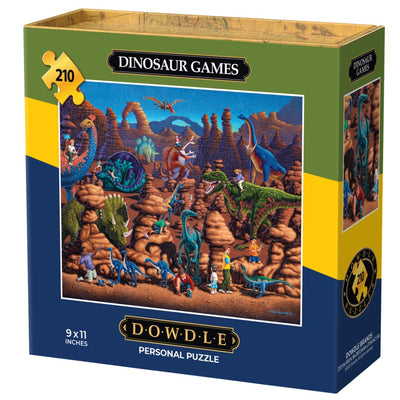 Dinosaur Games | 210 Piece Personal Puzzle